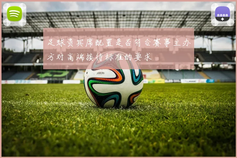 足球贵宾席配置是否符合赛事主办方对高端接待标准的要求